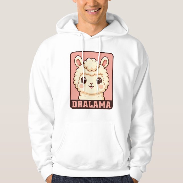 Veste À Capuche Conception de t-shirt avec une illustration de lam (Devant)