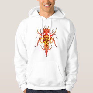 Veste À Capuche Conception de tatouage tribal Demon
