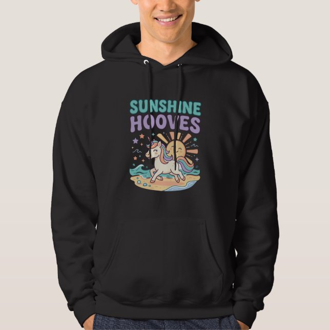 Veste À Capuche Conception de tee-shirt graphique tendance Sabots  (Devant)