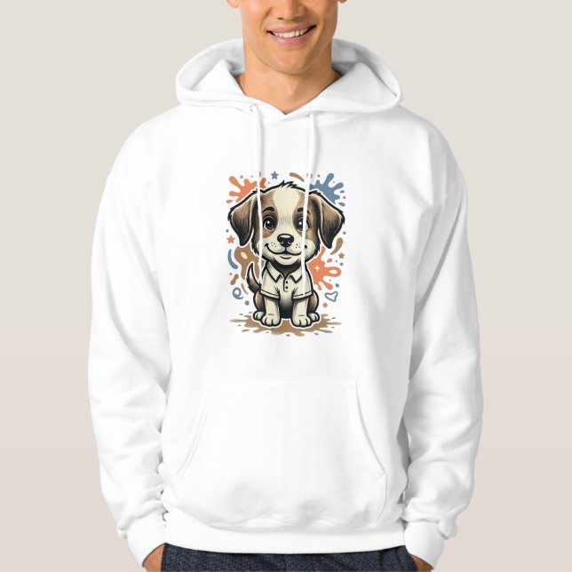 Veste À Capuche Conception de vecteur de gravure d'éclaboussure de (Devant)