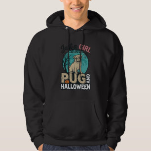 Veste À Capuche Conception de vecteur vintage de fille de Hallowee