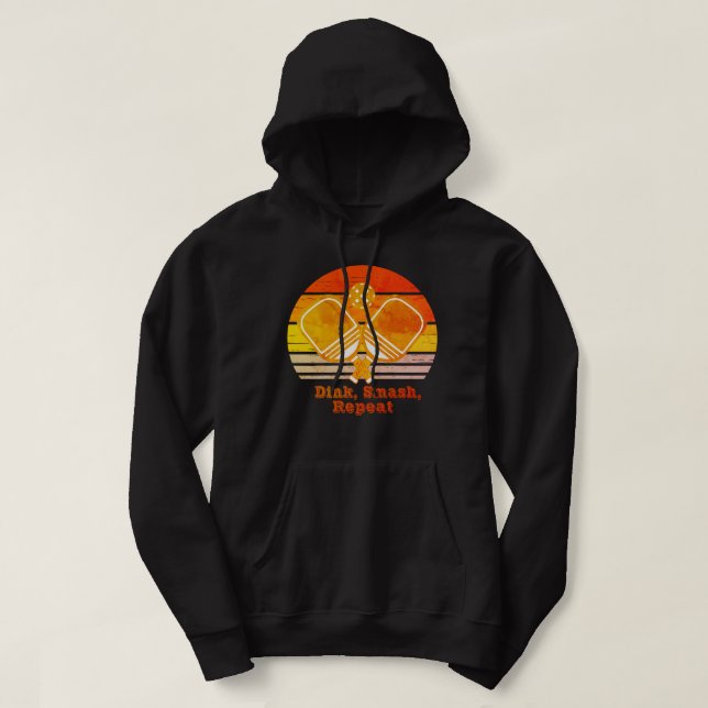 Veste À Capuche Conception personnalisée Dink & Smash Sunset pour  (Design devant)
