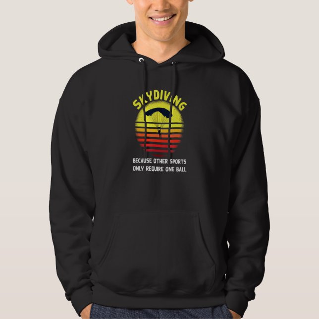 Veste À Capuche Conception Skydive pour les parachutistes (Devant)