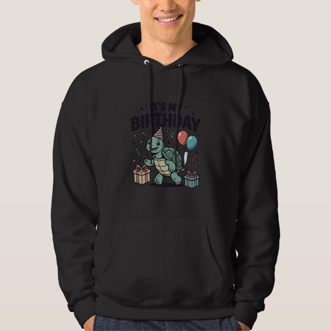 Veste À Capuche Conception vectorielle de fête d'anniversaire de t (Devant)