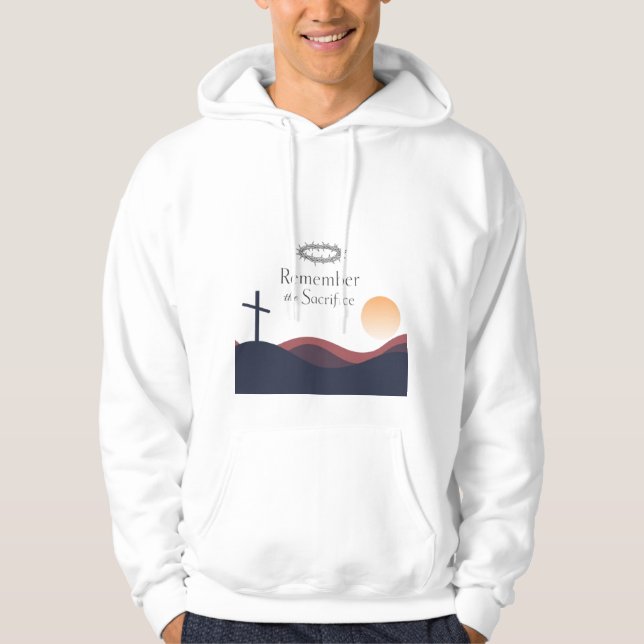 Veste À Capuche Conceptions de POD basées sur la foi qui génèrent  (Devant)