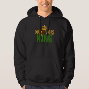 Veste À Capuche Concombre Roi Pickle Légume Végétalien Agriculteur