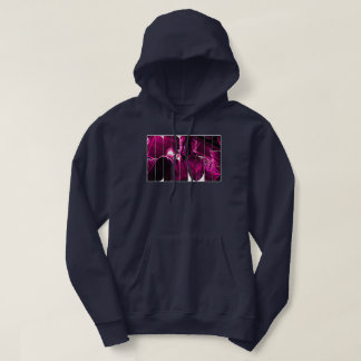 Veste À Capuche Conducteur néon de minuit Magenta Noir Portrait ci
