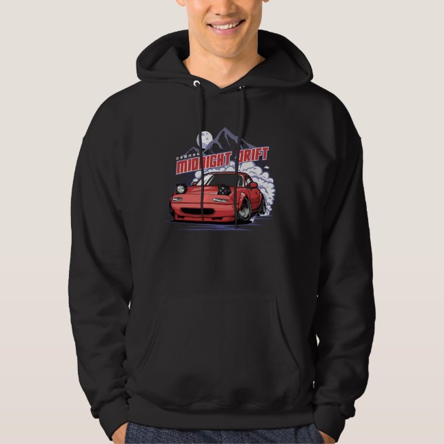 Veste À Capuche Conduite de minuit (Devant)