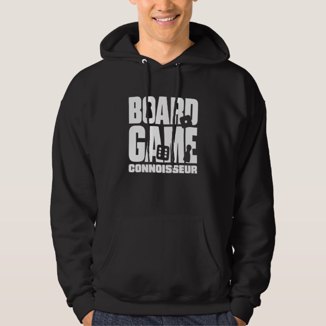 Veste À Capuche Connaisseur de jeux de société (Devant)