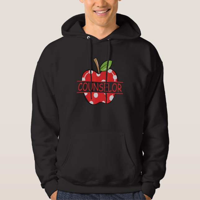 Veste À Capuche Conseiller Pomme Professeur Vie (Devant)