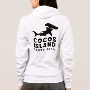 Veste À Capuche Conservation des requins à marteau de l'île Cocos