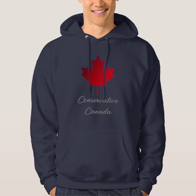 Veste À Capuche Conservative Canada (Devant)
