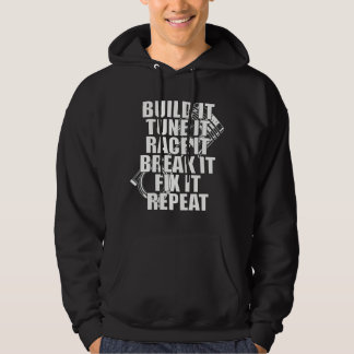 Veste À Capuche Construisez-le Réglé-le Faites-le courir Cassez-le