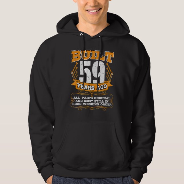 Veste À Capuche Construit 59 Ans Toutes Les Pièces Originales Et T (Devant)