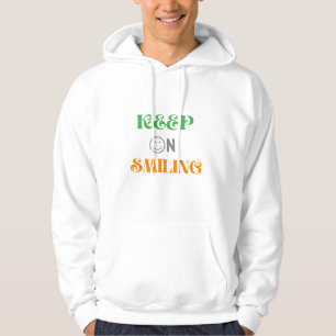 Veste À Capuche Continuez À Sourire