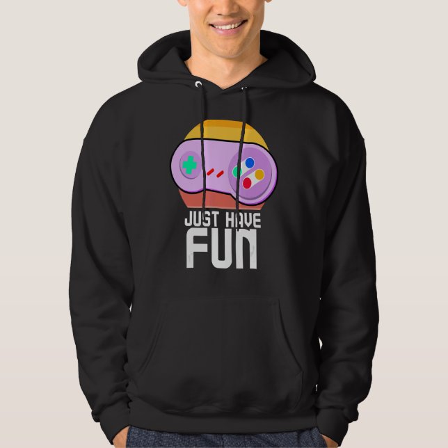 Veste À Capuche Contrôleur de jeu vidéo Gamer 1 (Devant)