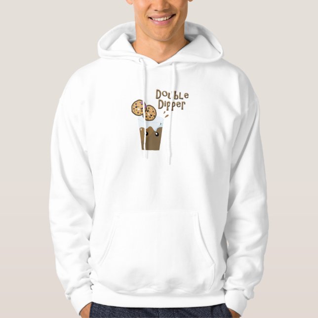 Veste À Capuche Cookies à trempe double N Lait (Devant)