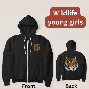 Veste À Capuche Cool cadeau personnalisé pour son animal sauvage T
