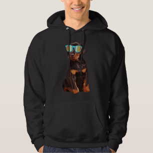 Veste À Capuche Cool Doberman Puppy
