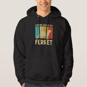 Veste À Capuche Cool Ferret Pour Hommes Femmes Animal Ferret Propr