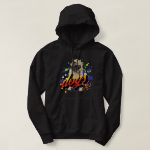 Veste À Capuche Cool graphique mignon amoureux des chiens hommes n