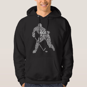 Veste À Capuche Cool Hockey Sur Glace Art Pour Hommes Femmes Garço