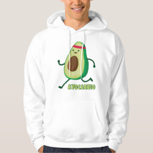 Veste À Capuche Cool Motivational Avocardio Avocado Cardio