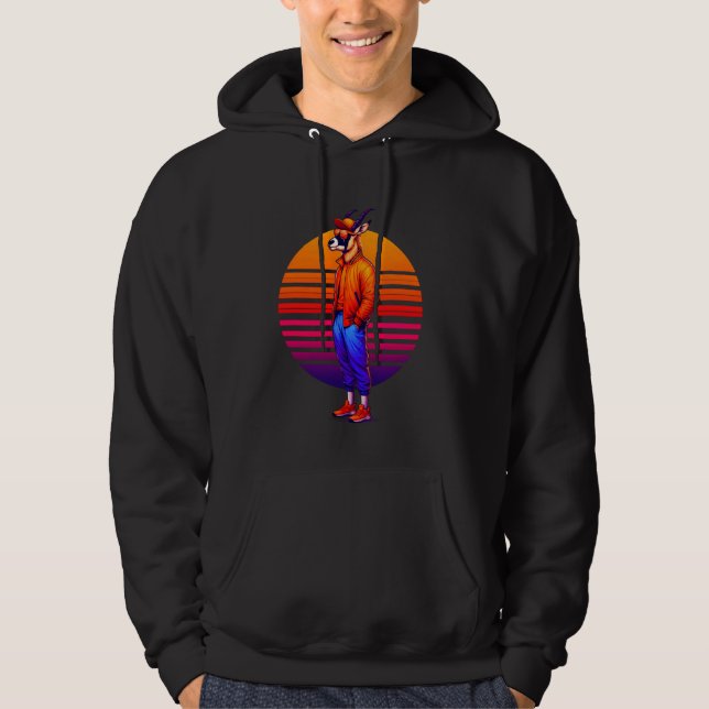 Veste À Capuche Cool Roan Antelope Moderne Style urbain Sunset Ret (Devant)