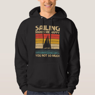 Veste À Capuche Cool Voile Pour Hommes Femmes Bateau Voilier Nauti