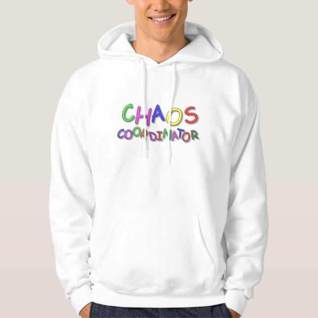 Veste À Capuche Coordonnateur de chaos (Devant)