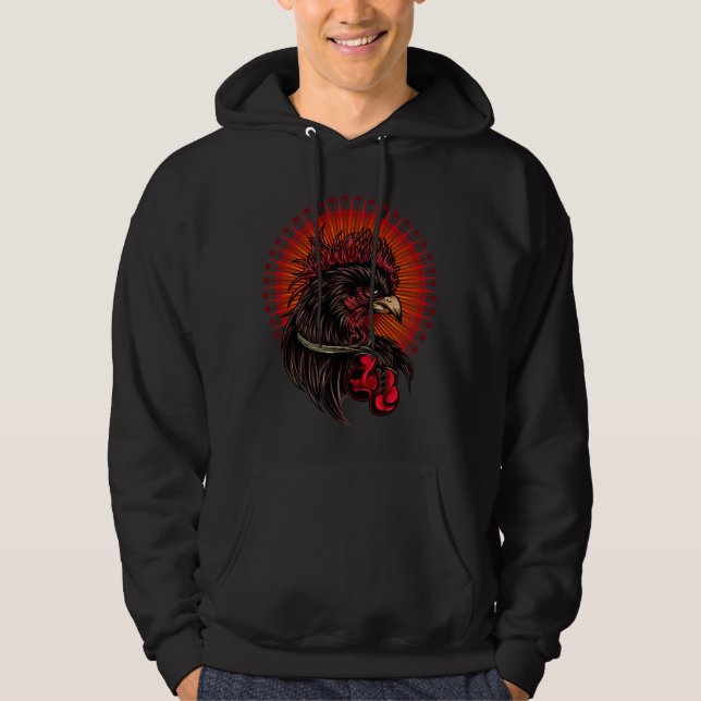 Veste À Capuche Coq de boîte (Devant)