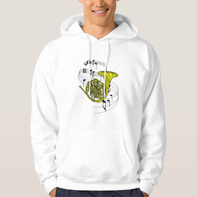 Veste À Capuche Cor de harmonie (Devant)