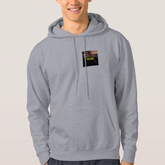 Veste À Capuche “Coração em Chamas” (Devant)