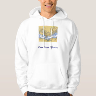 Veste À Capuche Corail de cap, chemise nautique de diagramme de