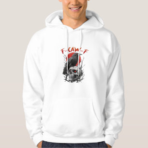 Veste À Capuche Corbeau, F-Caw-F Drôle d'oiseau F-Caw-F Lune Gothi