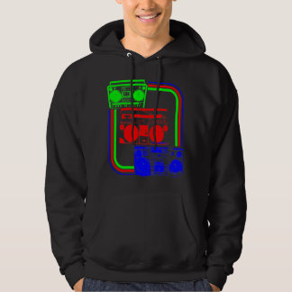 Veste À Capuche Corey Tiger Années 80 Radio Rétro Boombox
