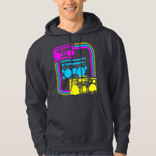 Veste À Capuche Corey Tiger Radio Boombox Rétro 80s
