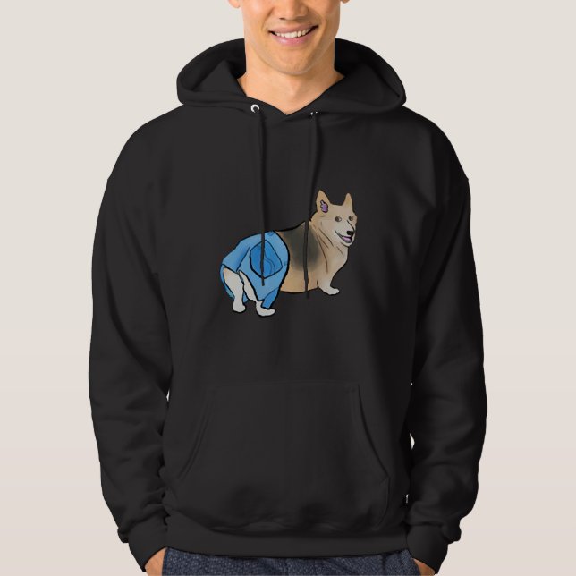 Veste À Capuche Corgi Avec Pantalon (Devant)