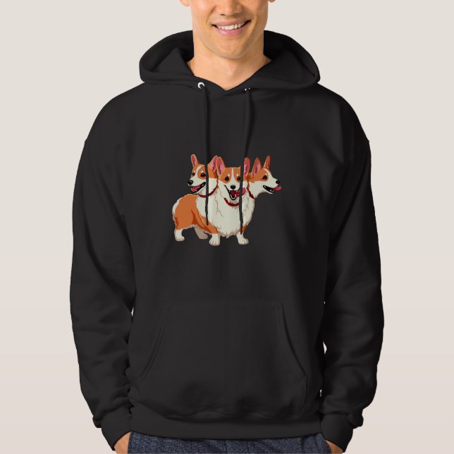 Veste À Capuche Corgi Cerberus (Devant)