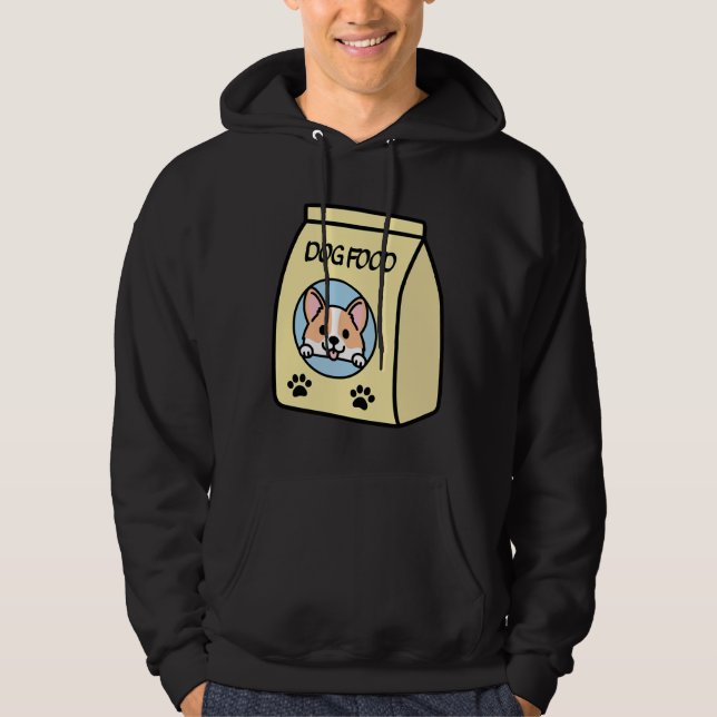 Veste À Capuche Corgi Chien nourriture (Devant)