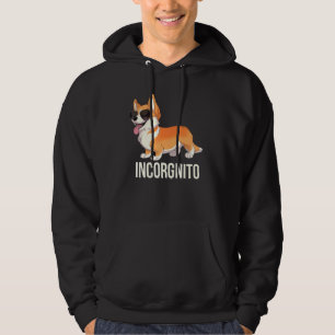 Veste À Capuche Corgi Funny Incorgnito Cute Incognito Corgi Avec S