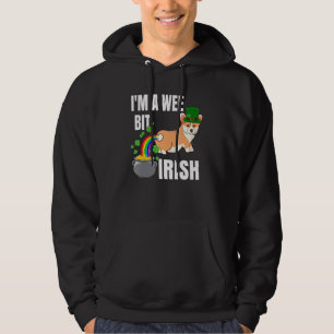 Veste À Capuche Corgi Jour de la Saint Patrick Im A Wee Bit Irland