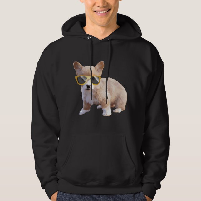 Veste À Capuche Corgi Madness (Devant)