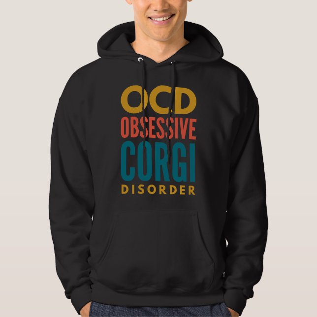 Veste À Capuche Corgi Obsession (Devant)