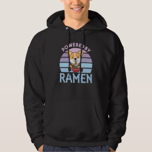 Veste À Capuche Corgi Propulsé Par Ramen Cute Kawaii Noodle Dogs