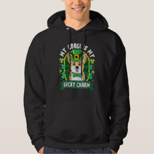 Veste À Capuche Corgi St patrick Lucky Charm Papa