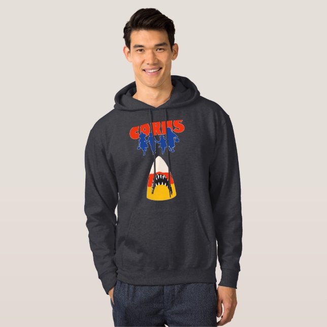 VESTE À CAPUCHE CORNES (Devant entier)