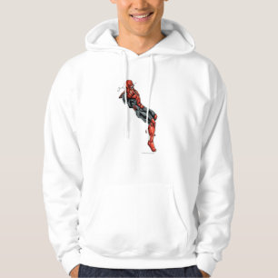 Veste À Capuche Corps rouges de lanterne - rage se penchant 2