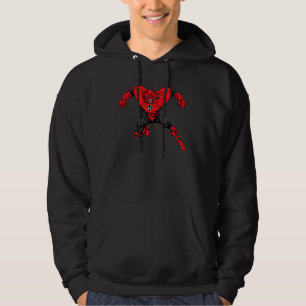 Veste À Capuche Corps rouges de lanterne - saut 1 de rage