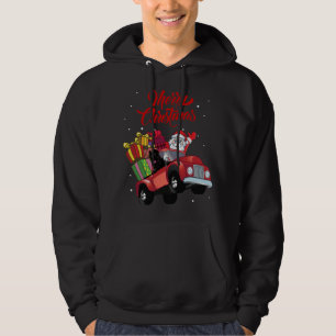 Veste À Capuche Corso De Canne Avec Le Père Noël En Chien De Camio